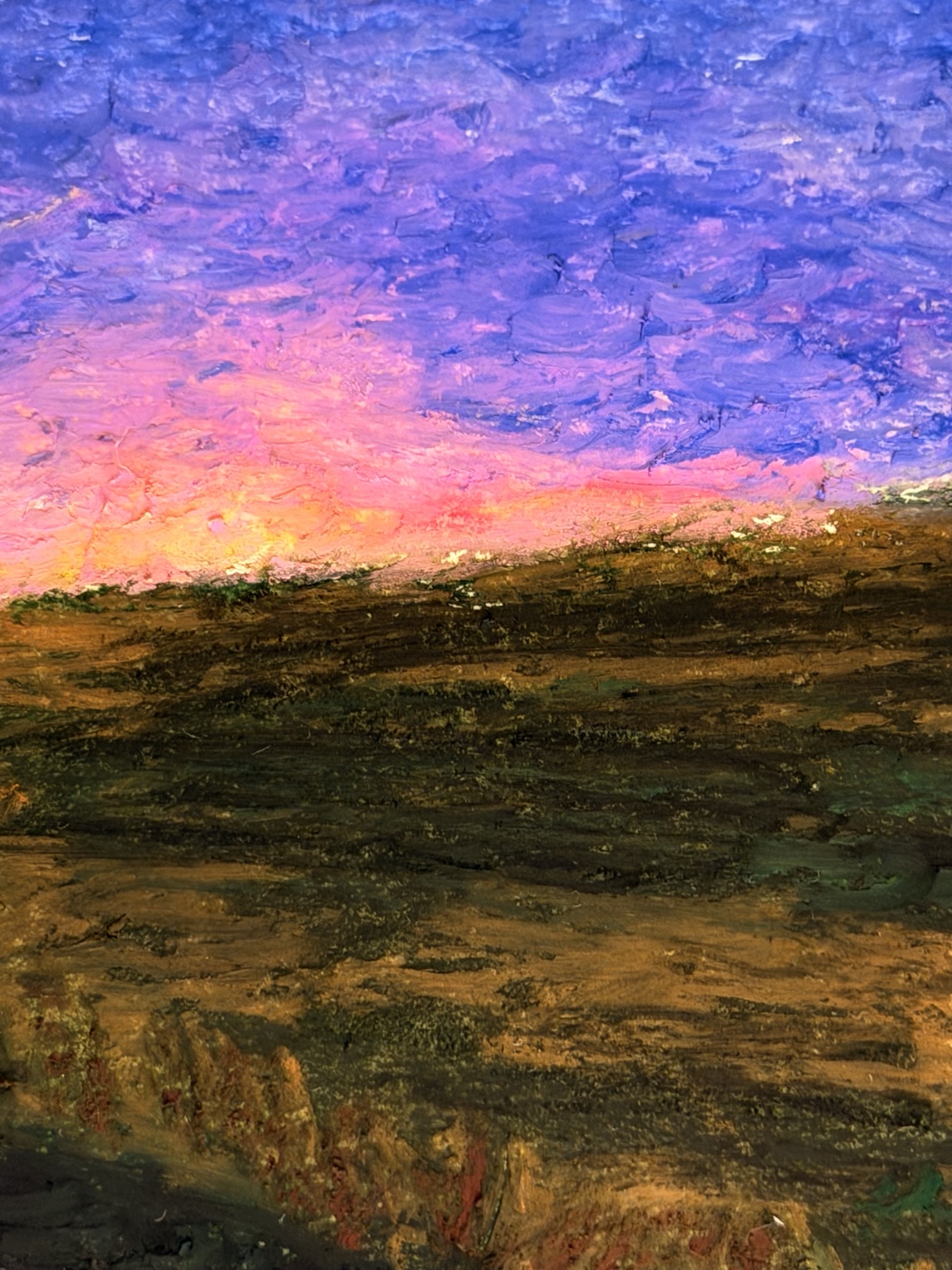 Oil pastel texture